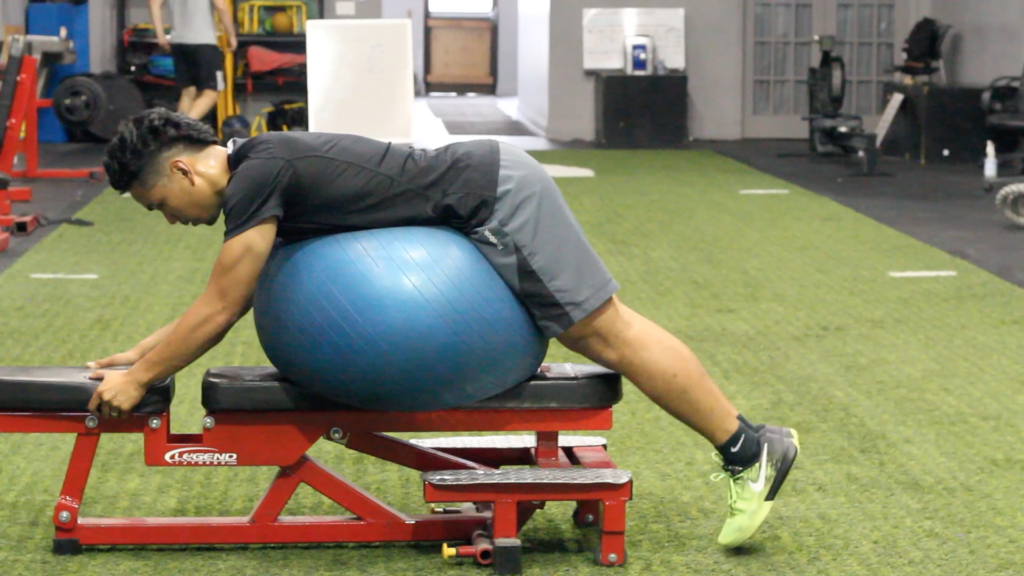 Reverse Hyper on a Stability Ball to FIRE up Your Glutes! KP Strength